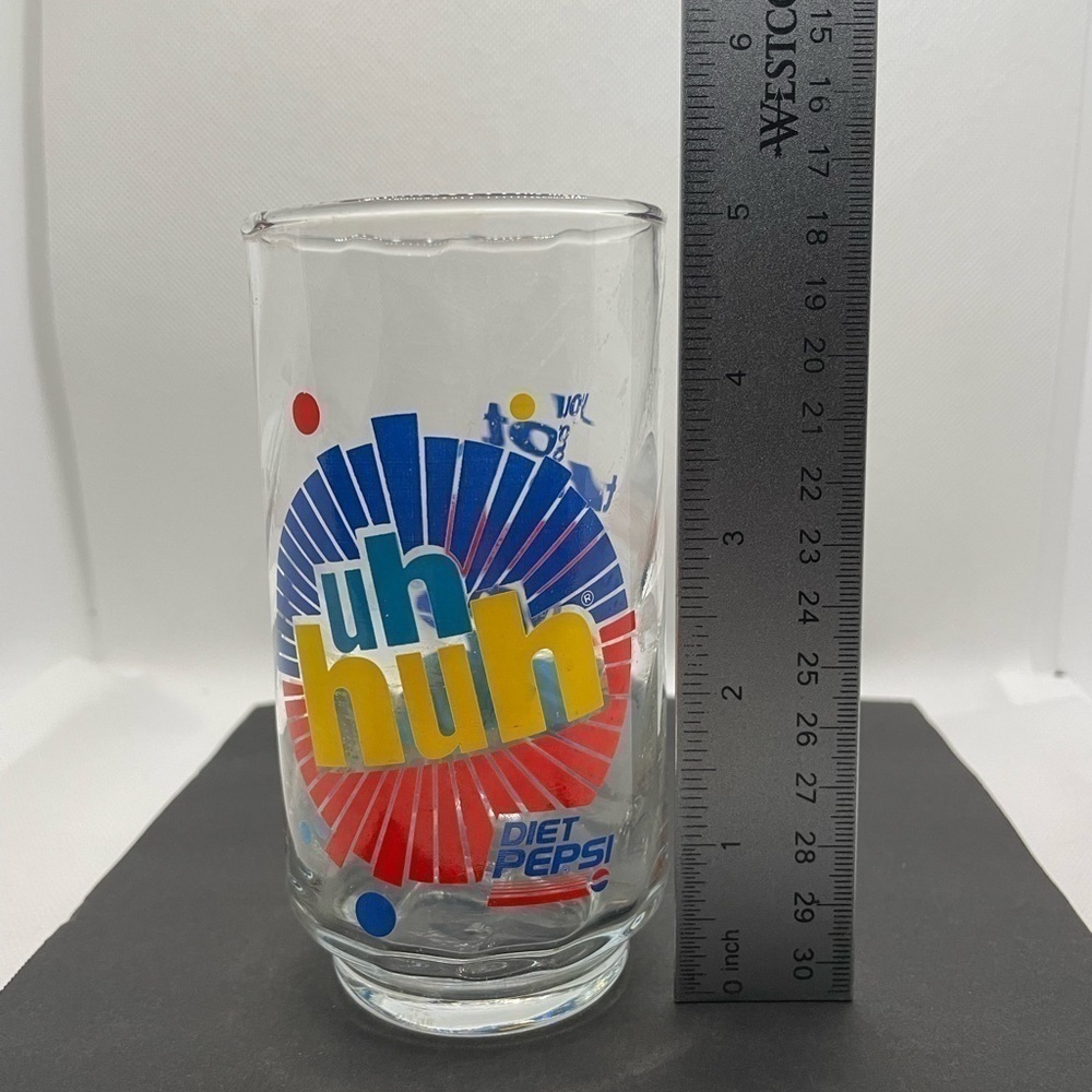 COLLECTIBLE Vintage Diet Pepsi Glass - 'You Got the Right One Baby!'